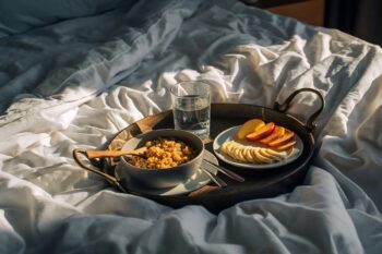 寝る前　ご飯　睡眠の質