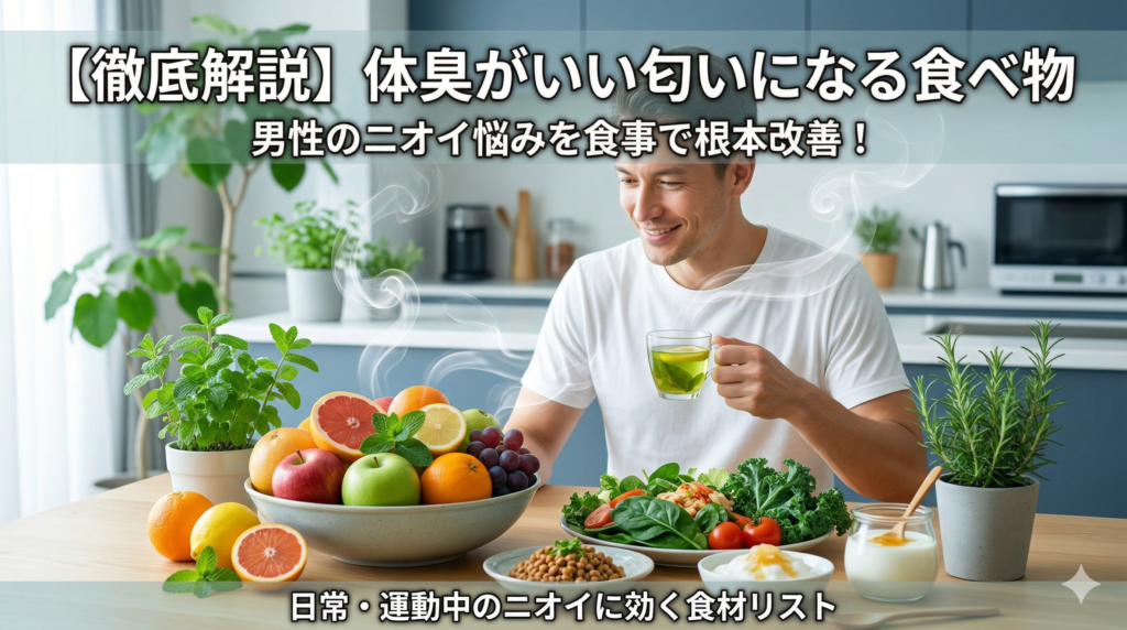 体臭 いい匂いになる 食べ物