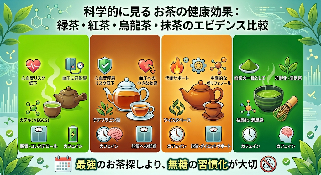 お茶　健康効果